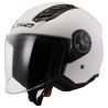 Casco Motocicleta Jet LS2 OF616 Airflow II Solid Blanco