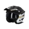 Casco Motocicleta Jet ACERBIS Aria 22-06 Blanco/Negro/Oro, Talla L