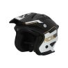 Casco Motocicleta Jet ACERBIS Aria 22-06 Blanco/Negro/Oro, Talla L