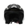 Casco Motocicleta Jet ACERBIS Aria 22-06 Blanco/Negro/Oro, Talla L