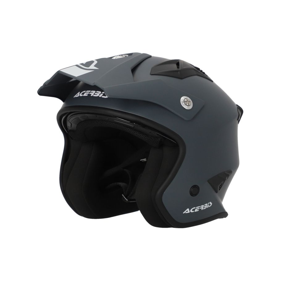 Casco Motocicleta Jet ACERBIS Aria 22-06 Gris, Talla S