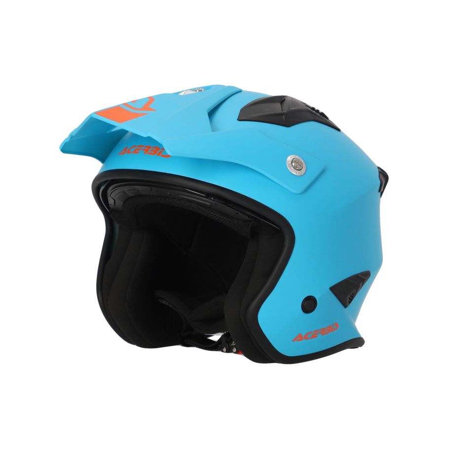 Casco Motocicleta Jet ACERBIS Aria 22-06 Azul, Talla S