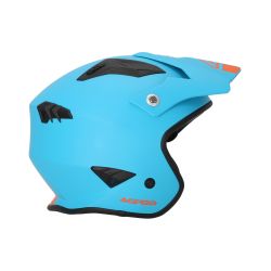 Casco Motocicleta Jet ACERBIS Aria 22-06 Azul, Talla S